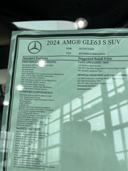 2024 AMG GLE  63 S SUV
